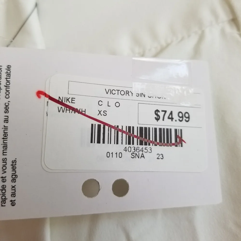 Nike Dri-Fit Victory 5" Shorts XS NWT - Picture 8 of 8